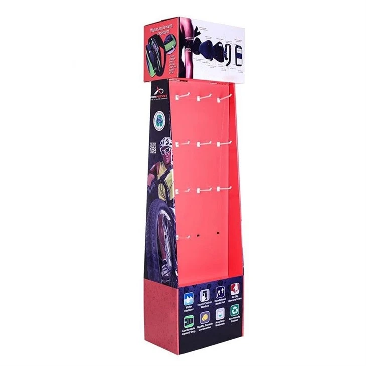 Cardboard Floor Display With Hanger suppliers