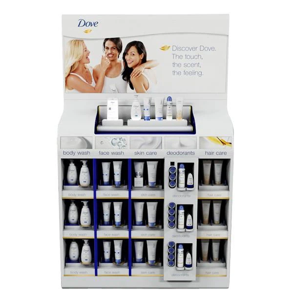 Etagère en carton pour shampooing