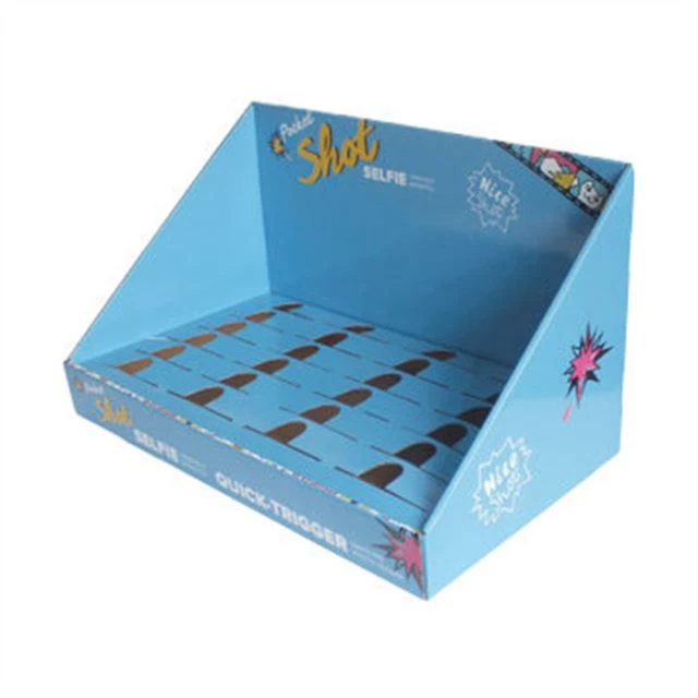 Boîtes de présentation de compteur de carton imprimées par coutume recyclable
