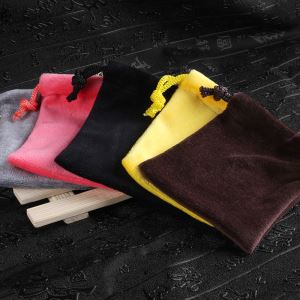 Pochettes imitation velours et daim