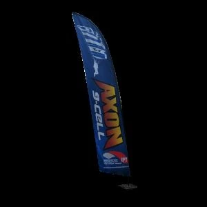 Bannière de drapeau de vent volant