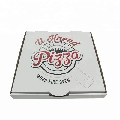 Boîte de papier jetable environnementale pour pizza